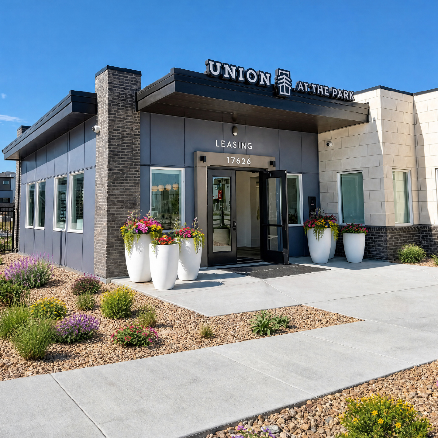 Union at the Park Leasing office in Denver, Colorado. Professionally managed by Pauls Collective.